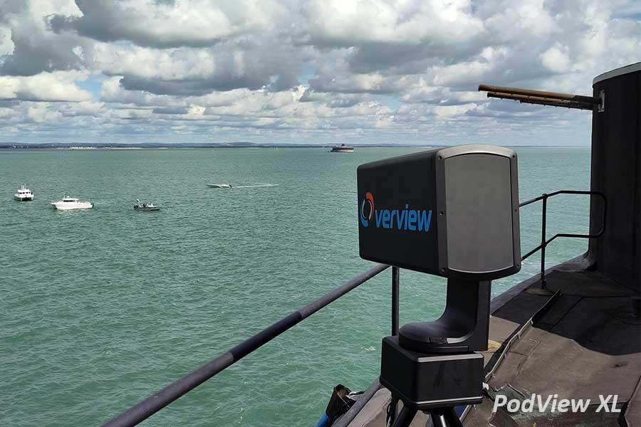 PodView Autonomous Sensor in the Solent at No Mans Fort